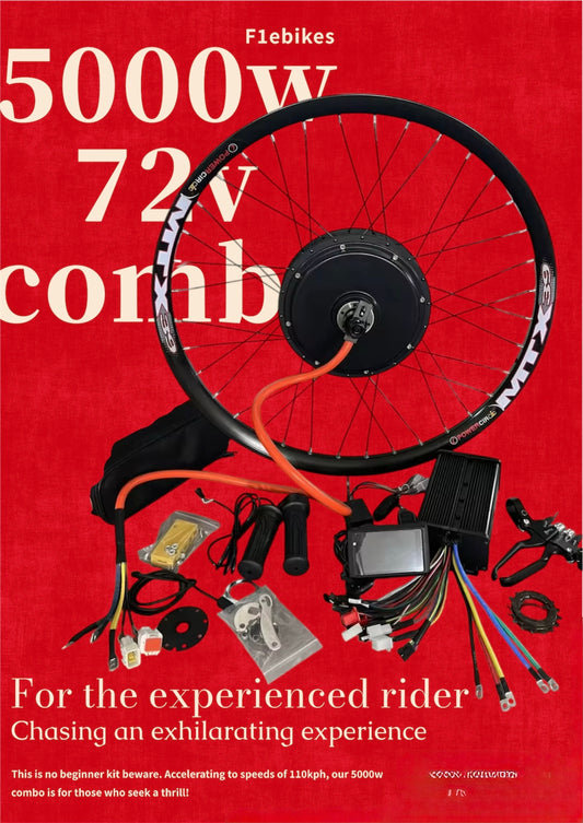5000w ebike kit + 72v 30ah combo