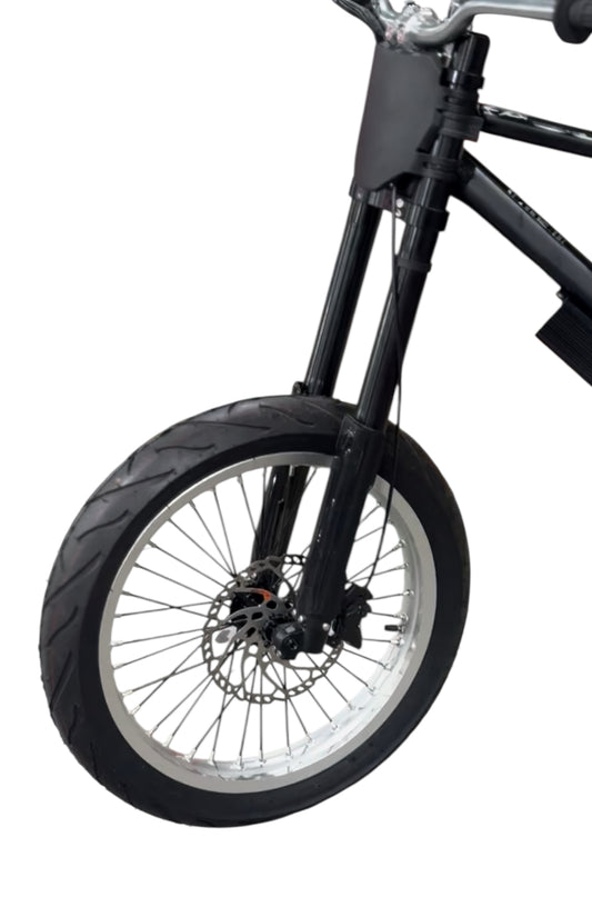 17 inch 3000w supermoto wheels.