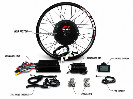 1500w ebike kit + 52v 20ah combo