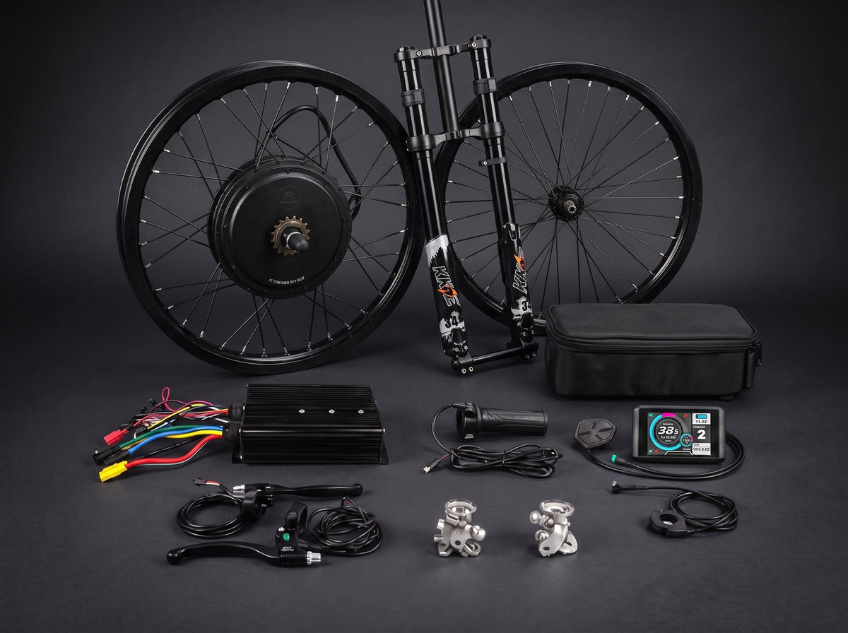 6000W 19-inch combo kit laid out