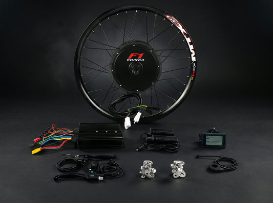 1500W conversion kit flat lay with SW900 display